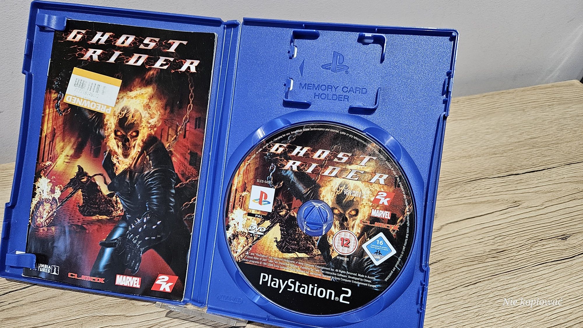 Gra Ghost rider ps2 AAA komplet