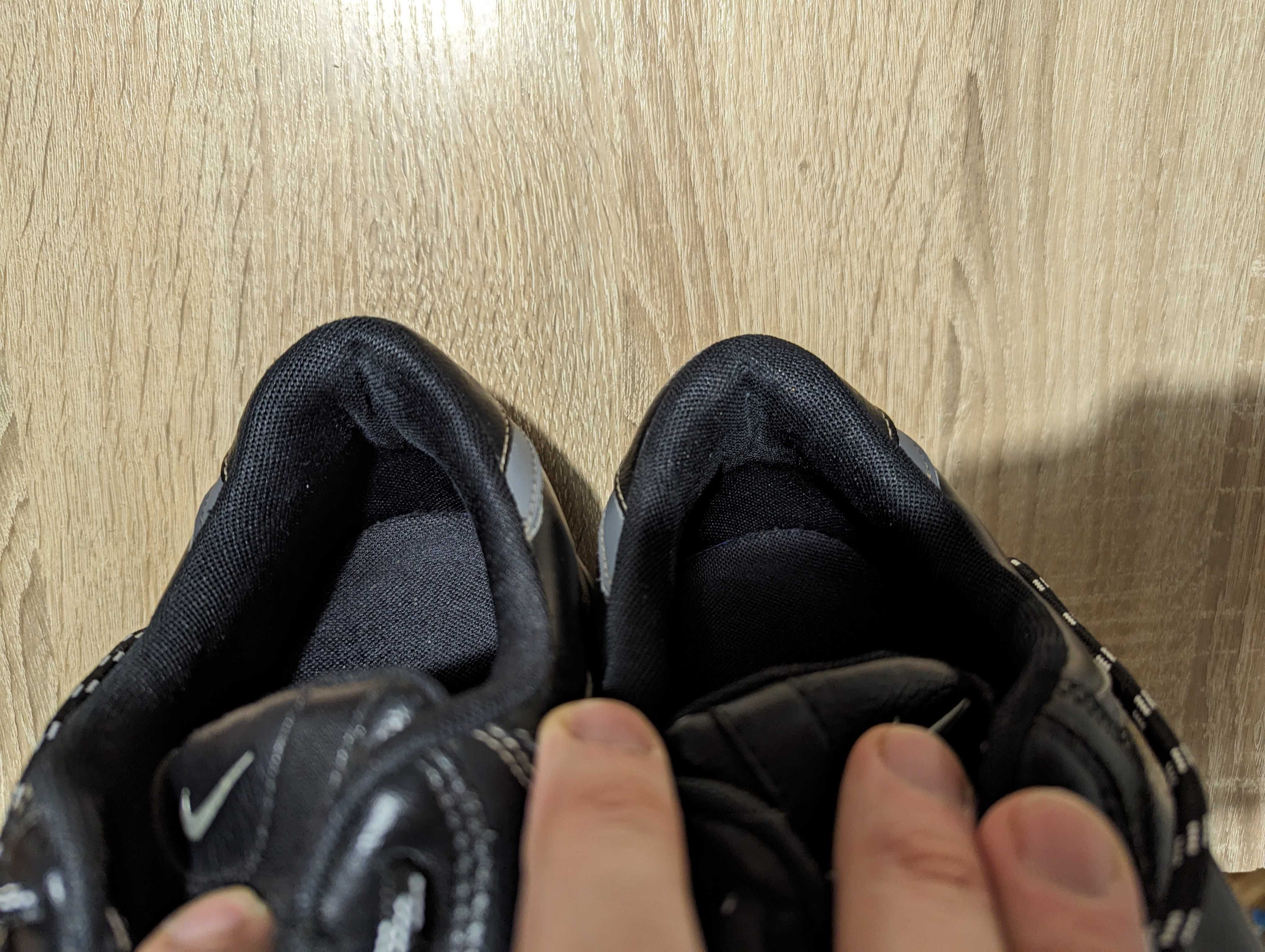 Мужские кожаные ботинки, кроссовки Nike, размер 44(43)
