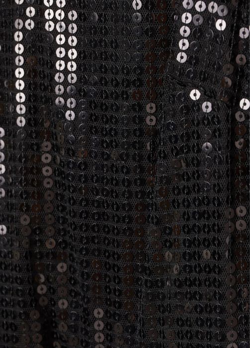 Комбинезон-платье (комбінезон) H&M  с паетками, черный. Классический