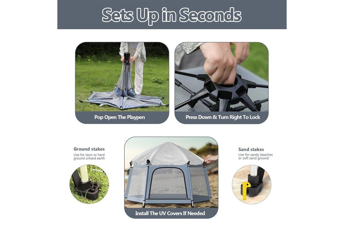 Barraca-Tenda Pop-Up - Crianças