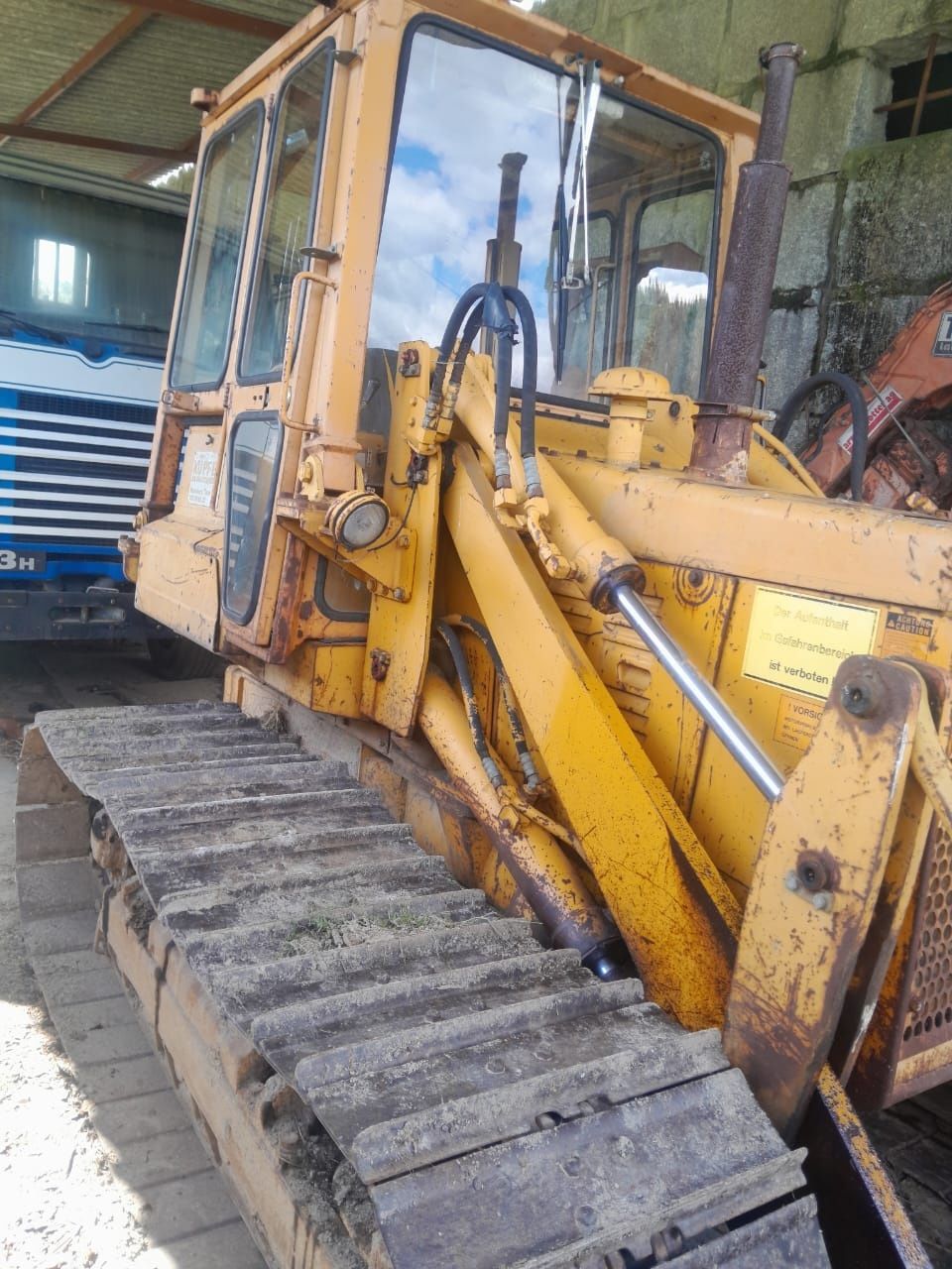Pá carregadora Komatsu D31-Q