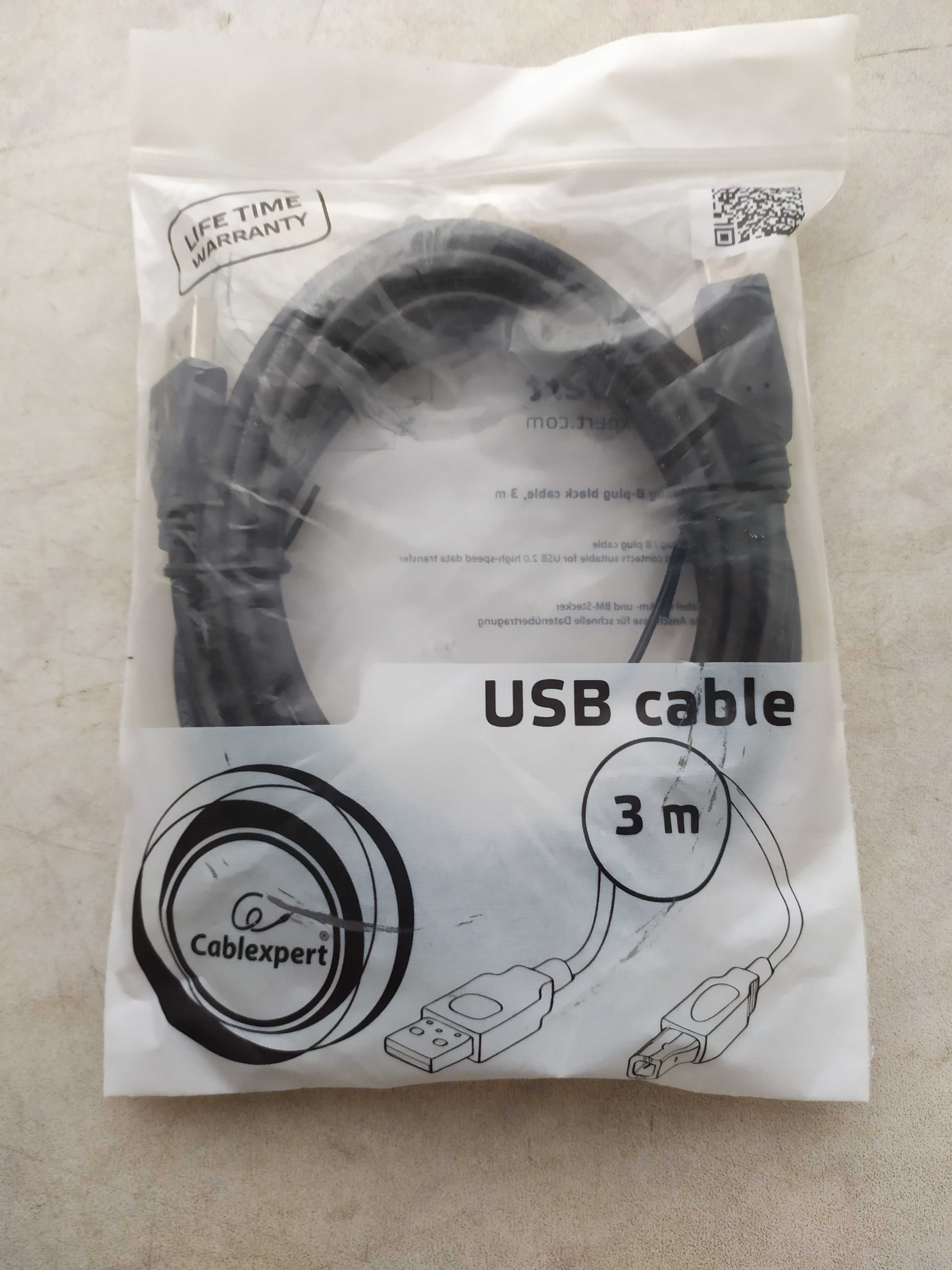 Кабель для принтера Cablexpert USB 2.0 AM-BM 1.8м