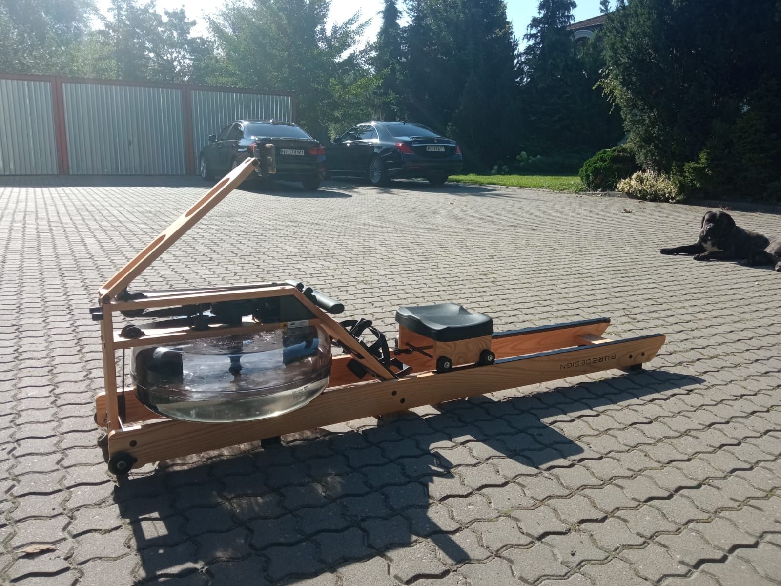 Waterrower , wioślarz, ergometr wioślarski