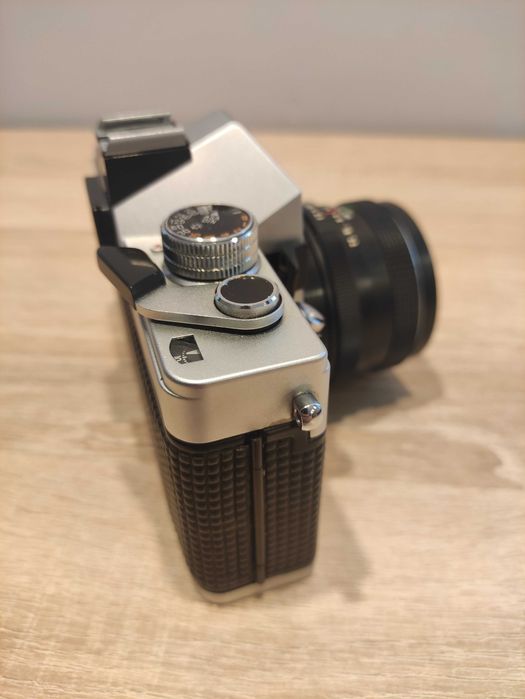 Aparat fotograficzny Praktica MTL3 z dwoma obiektywami