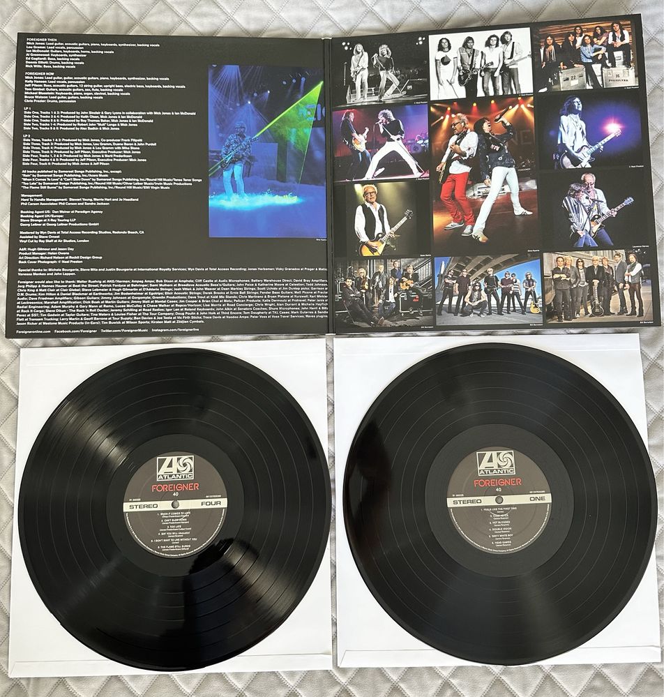 Foreigner Hits From Forty Years 2xLP winyl