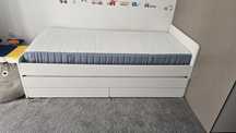 Conjunto cama dupla ikea