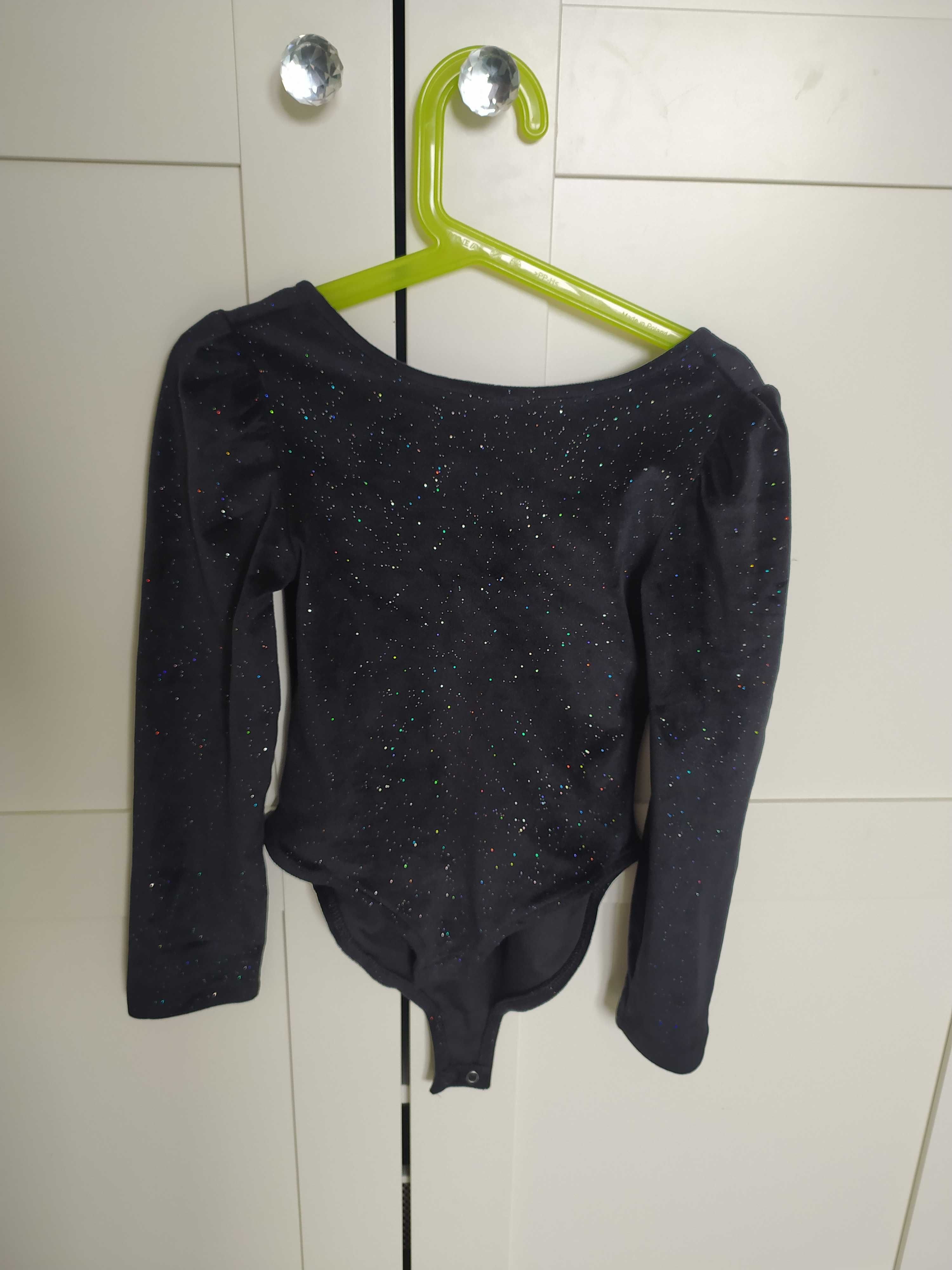 Body czarne ZARA 128 rozmiar