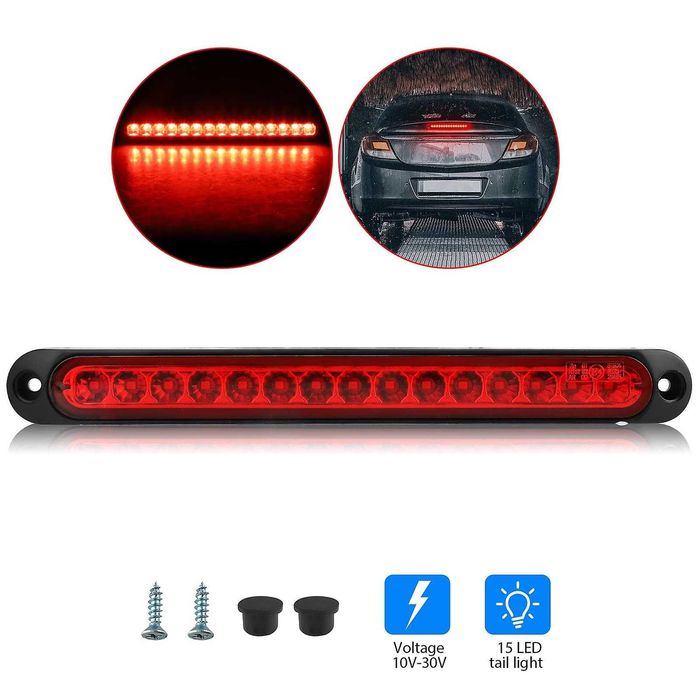 Barra Luz LED Vermelho
