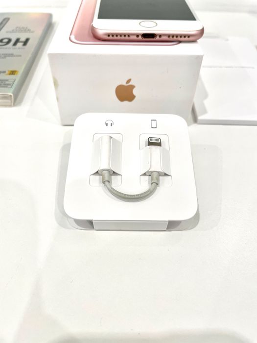 Iphone 7 128GB rose gold + capas