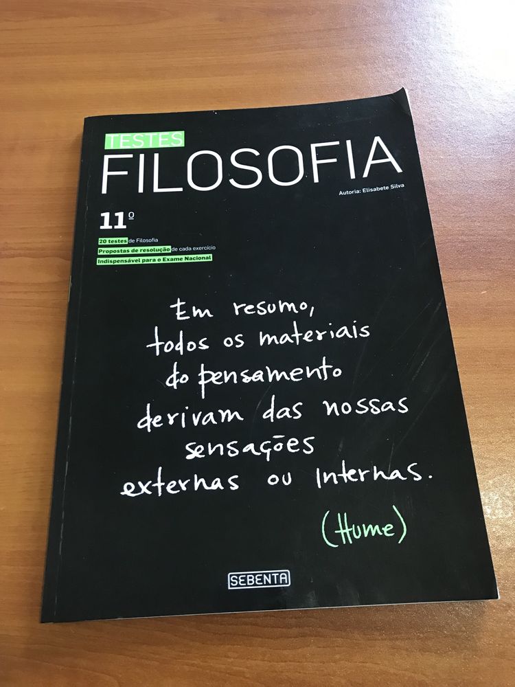 Livro Filosofia Testes 11 ano