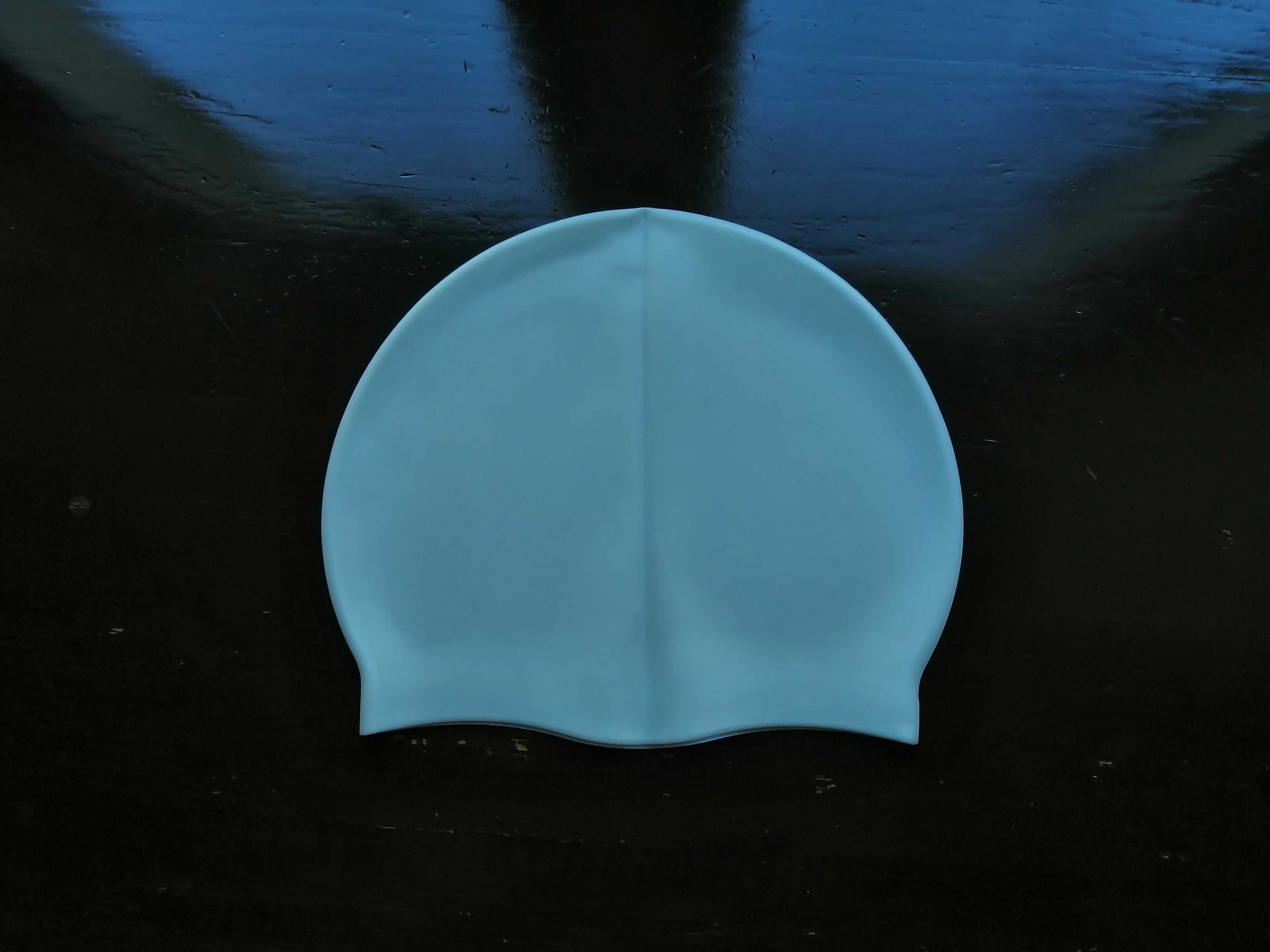 шапочка для басейну універсальна силіконова шапка для плавання