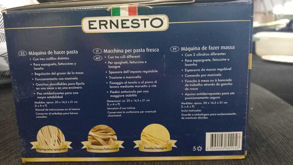 Maquina fazer massa lidl