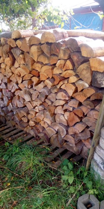 Drewno opałowe sosna świerk sezonowane