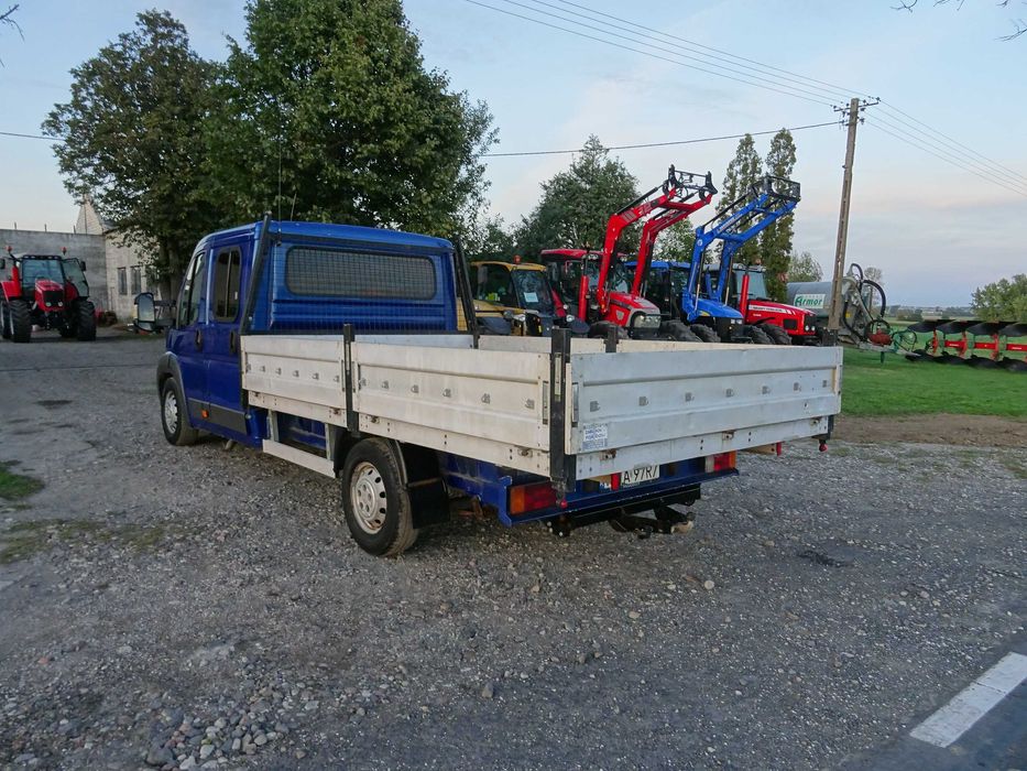 Peugeot Boxer 3.0 HDI paka niebieski metalik