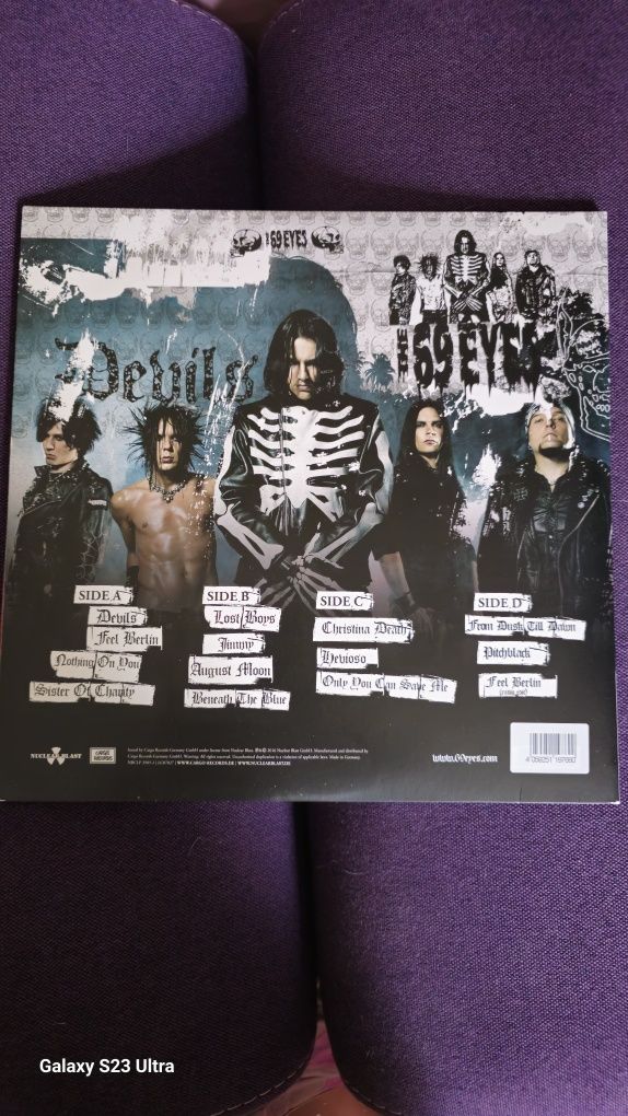 Фирменный Винил The 69 Eyes – Devils- 2004/2018 ( WHITE)Белый винил.