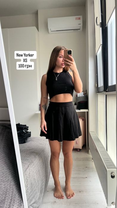 Спідниці жіночі, чорний колір, зріст 158 см