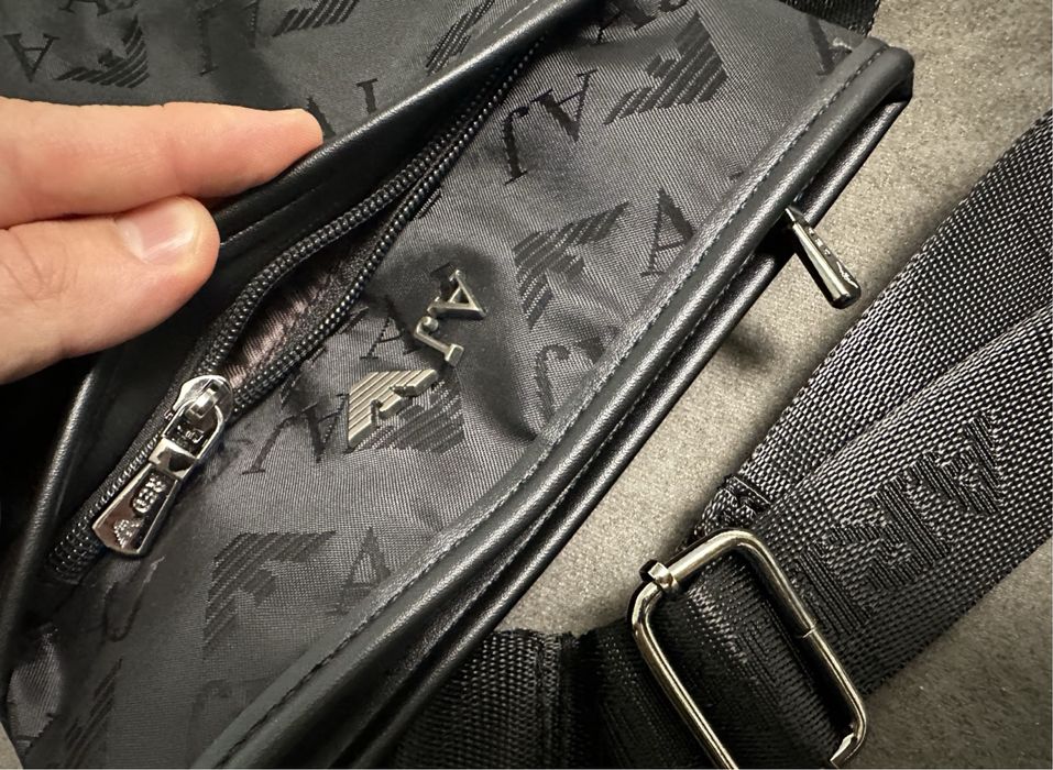 Сумка месенджер барсетка через плече Armani Армані sale розпродаж