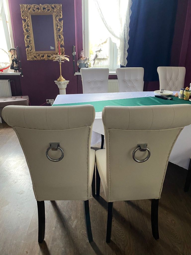 Komplet Krzeseł glamour