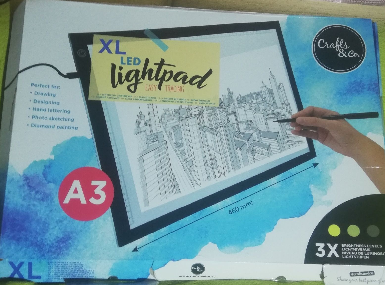 Tablica led format a3