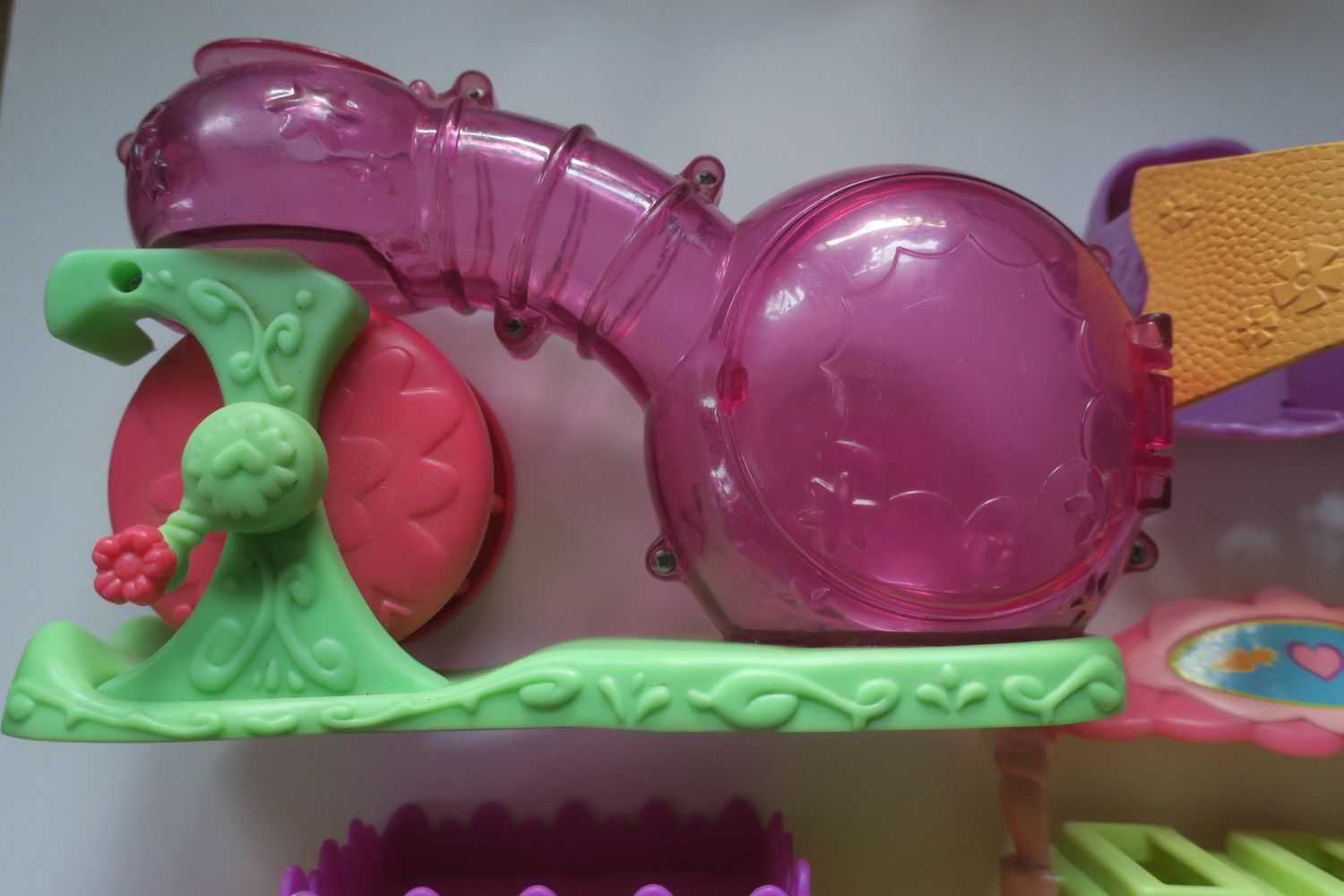 Domek Littlest Pet Shop LPS Hasbro buda podajnik scena zjeżdżalnia