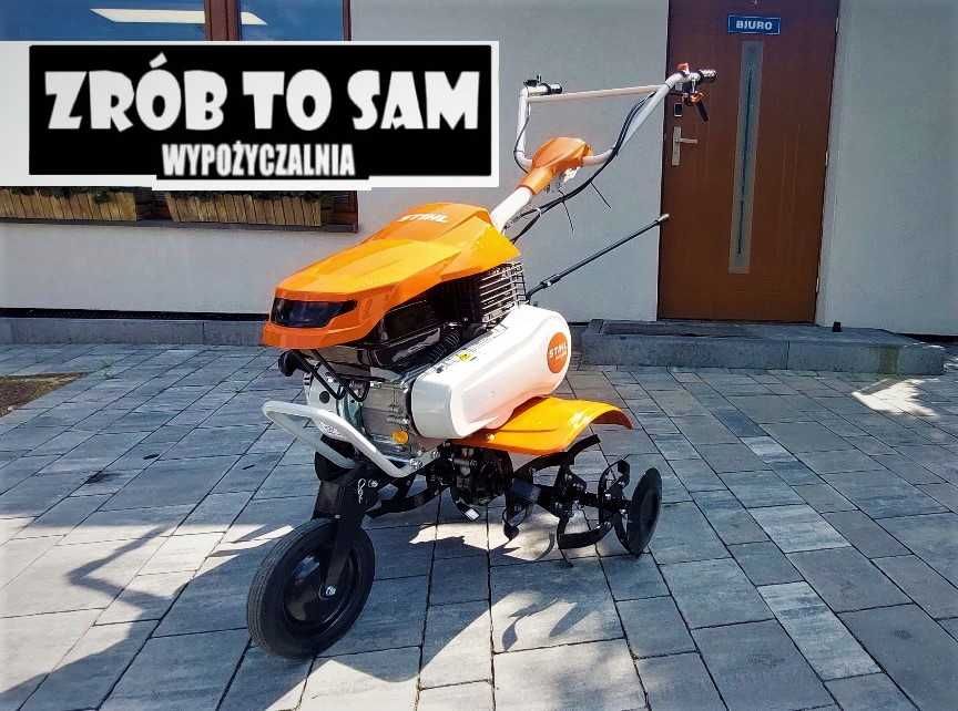 Mocna glebogryzarka Stihl MH 600 6KM do ciężkiej zwartej gleby wynajem