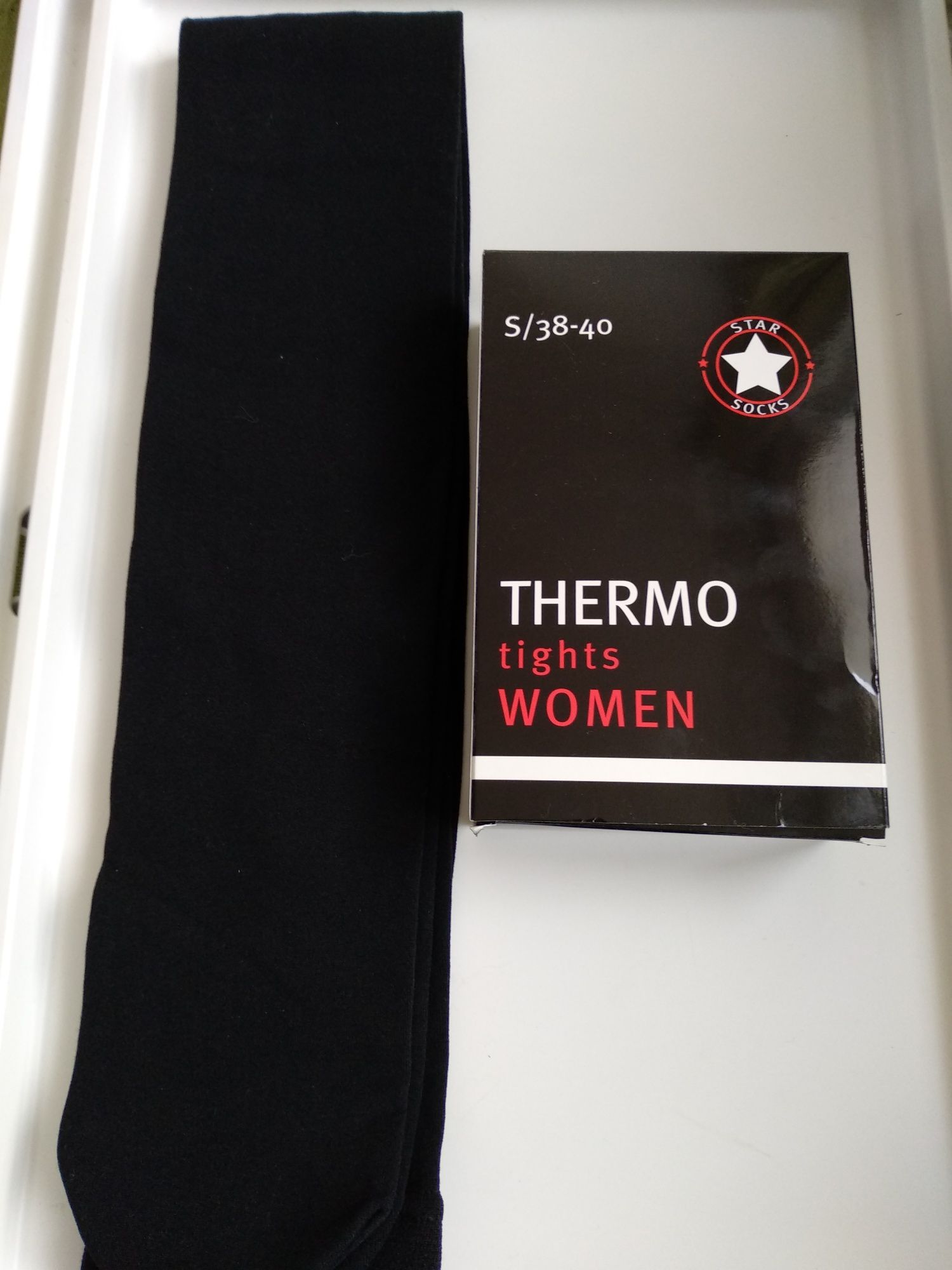 Rajstopy Thermo tights Women czarne