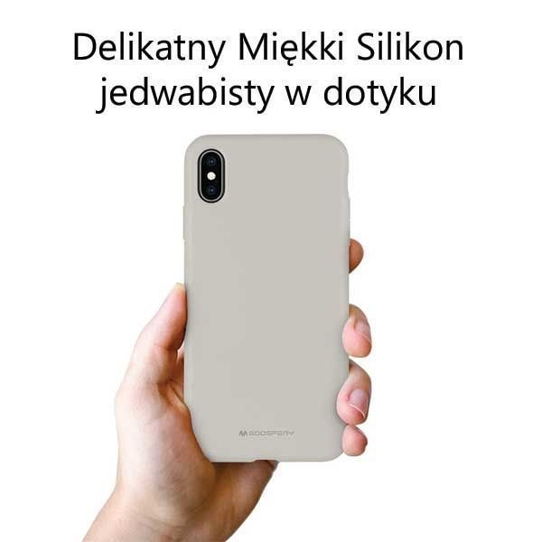 Mercury Silicone Samsung Note 10+ N975 Jasnoszary/Stone