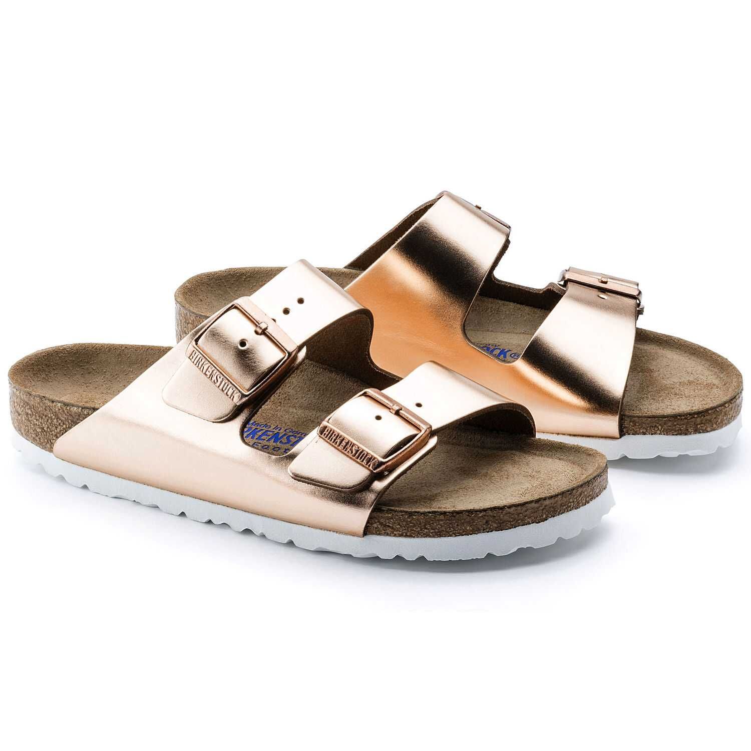 Сланцы birkenstock arizona metallic copper оригинал 39/40/41/43