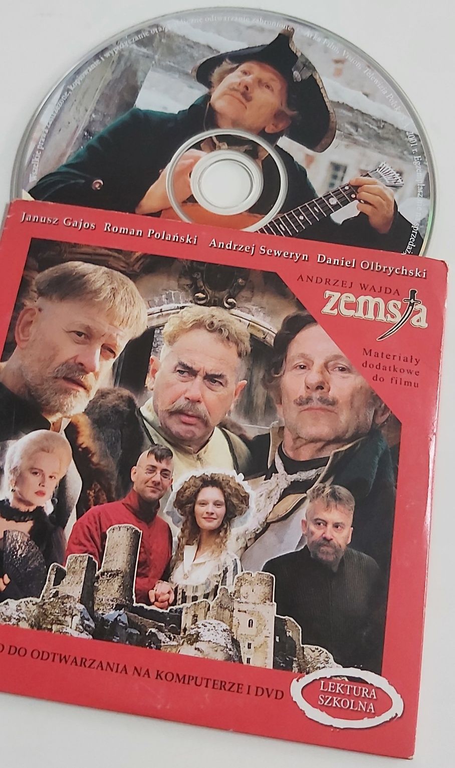 Film VCD Zemsta lektura szkolna