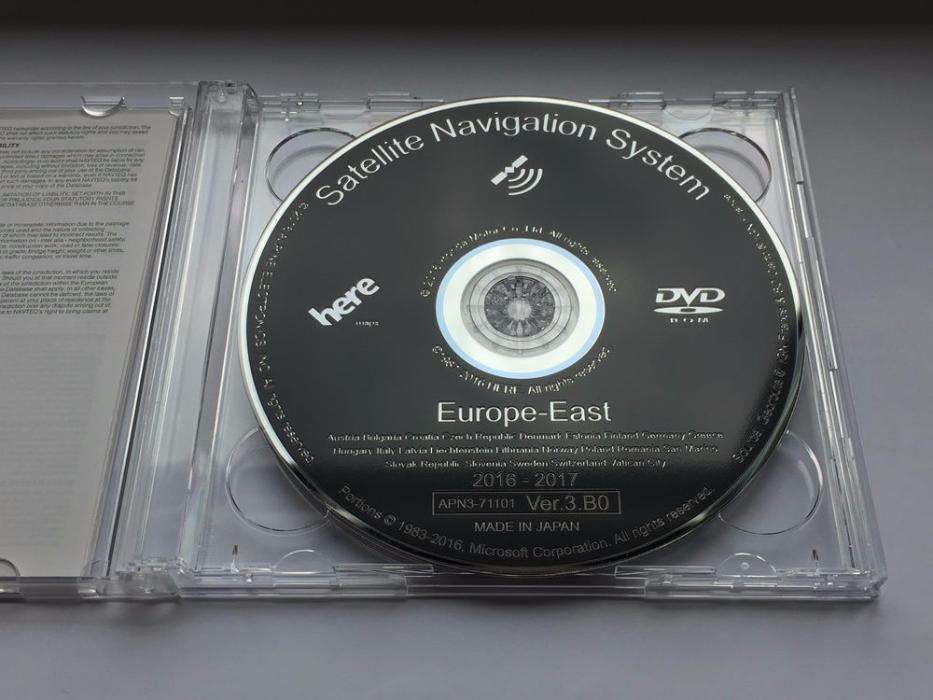 DVD / CD Honda - Atualização GPS / Navegação