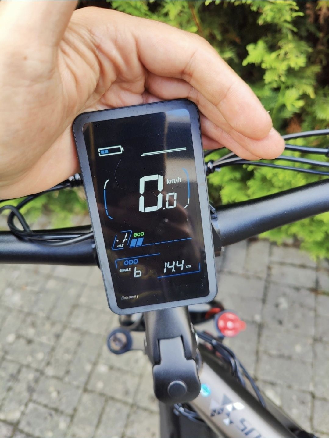 Bicicleta elétrica Lankeleisi MG 740 Plus com 2 Dois Motores 2000W Pot