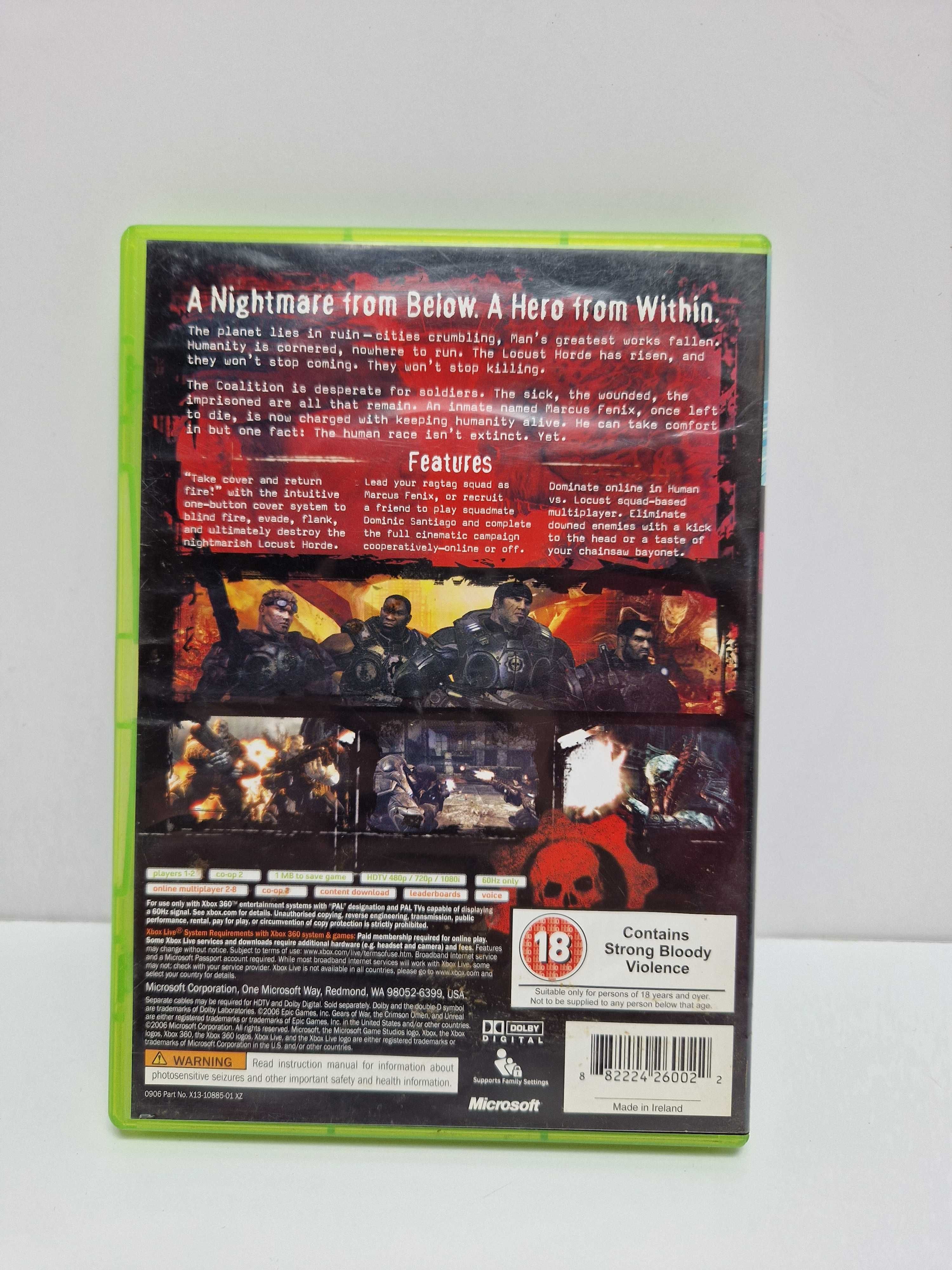 Gra Gears of War Xbox 360