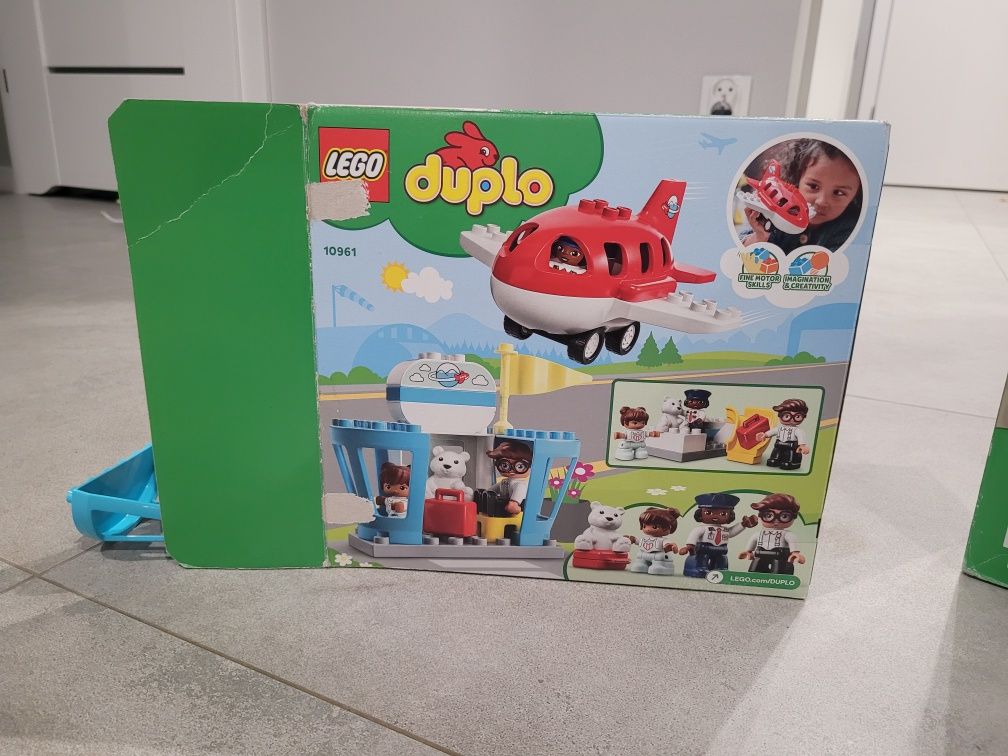 Lego duplo 3 zestawy 10969, 10945, 10961 + gratis