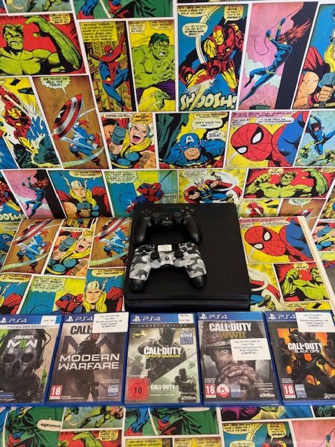 Playstation 4 Slim 500gb+2XPad+Zestaw Call of Duty Szczecin Ufogames