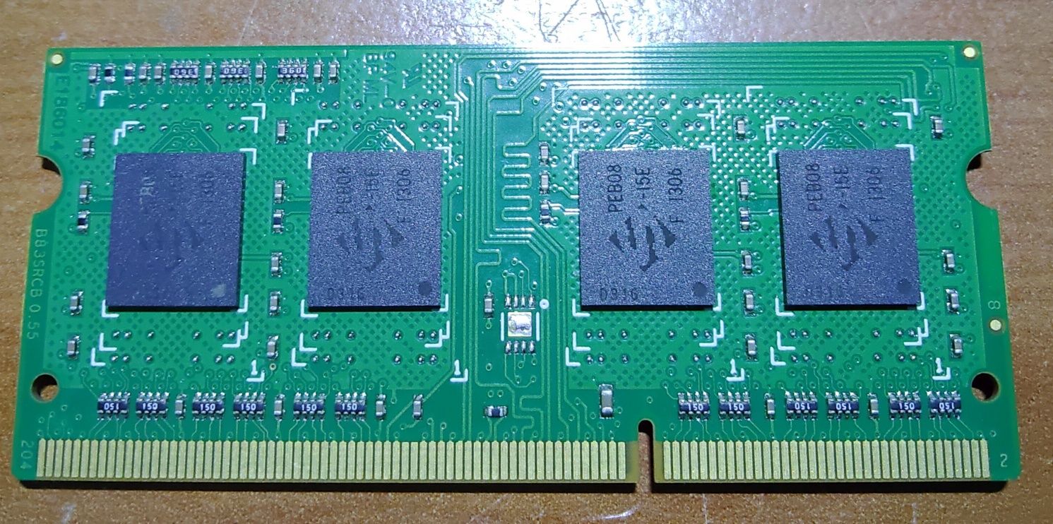 Быстрая и надежная память 4Гб SoDimm DDR3 1600Мгц Patriot для ноутбука