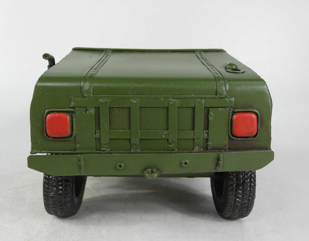 Wojskowy Metalowy model samochód pojazd auto 32,5 cm HAMER