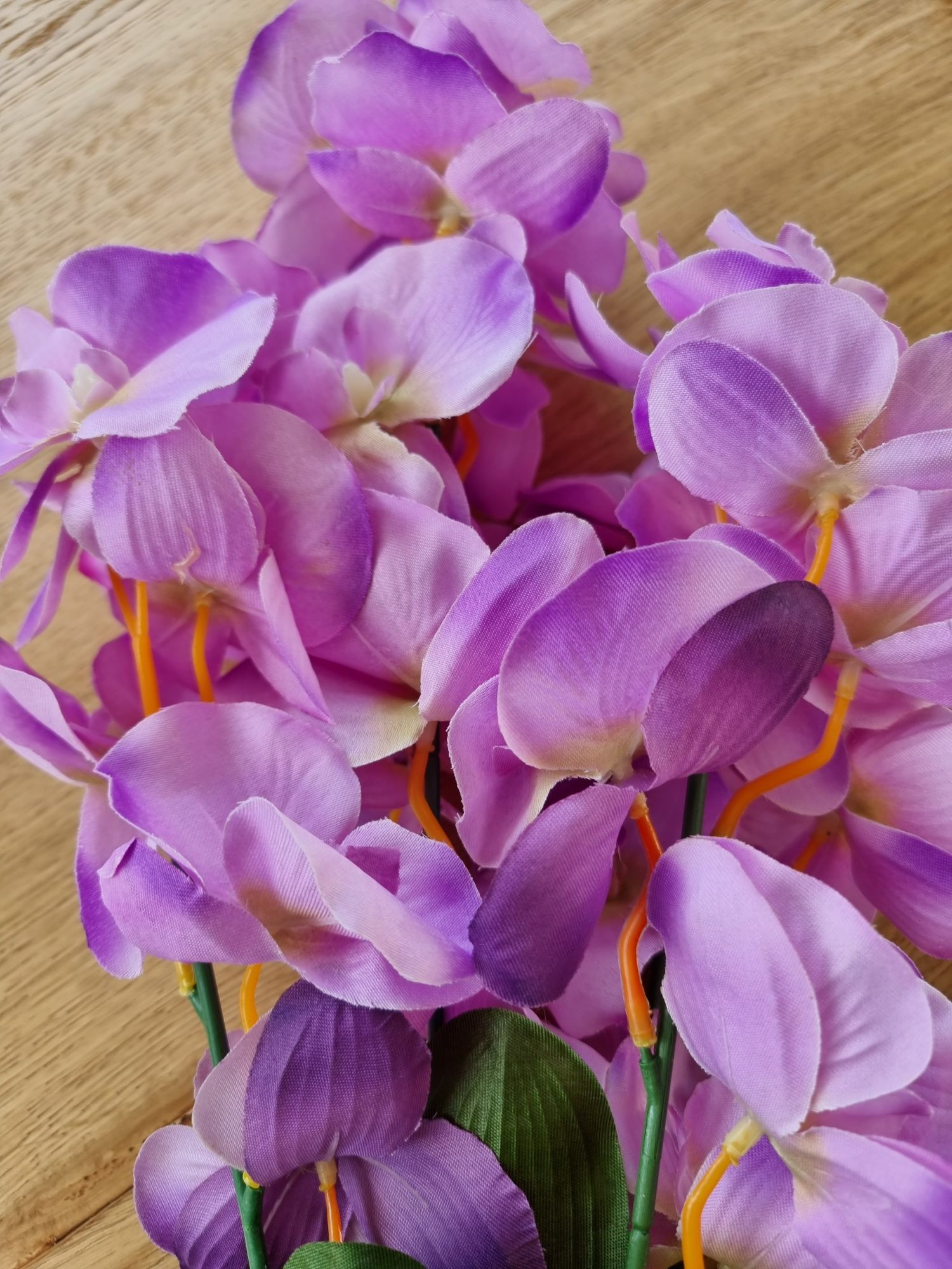Sztuczne kwiaty storczyk storczyki gałązka bukiet bukiety do wazonu
