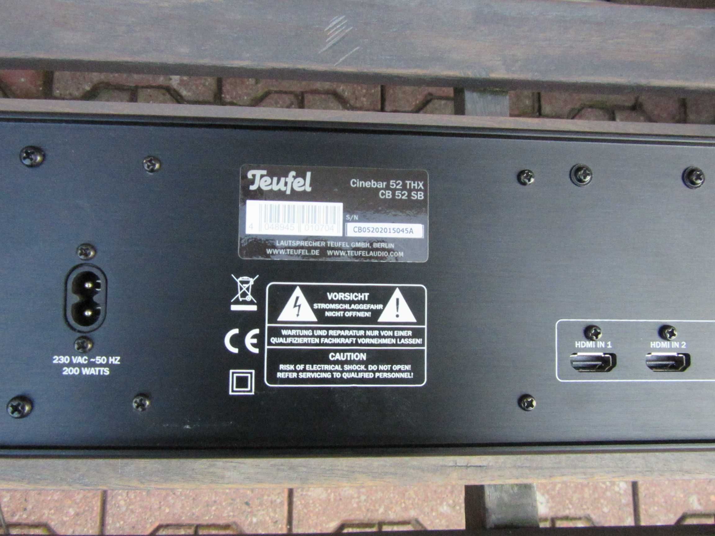 Soundbar Teufel Cinebar 52 THX