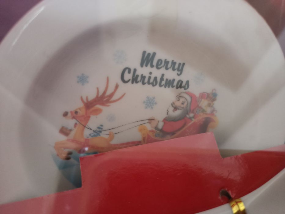 Duży kubek świąteczny z Mikołajem prezent