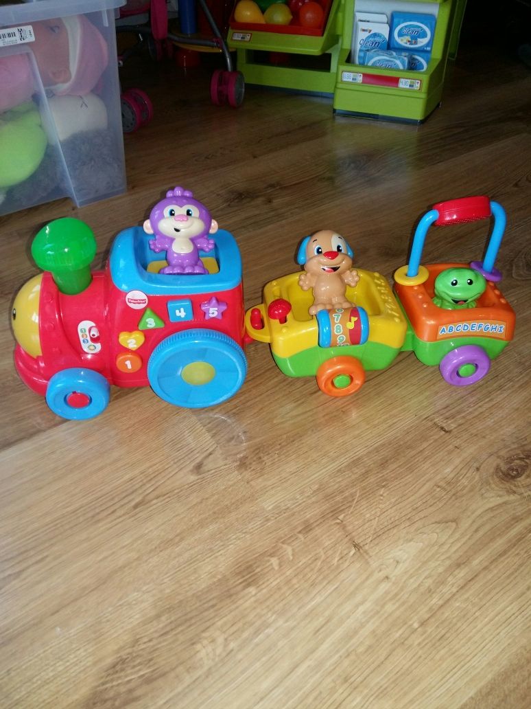 Pociąg z Fisher Price