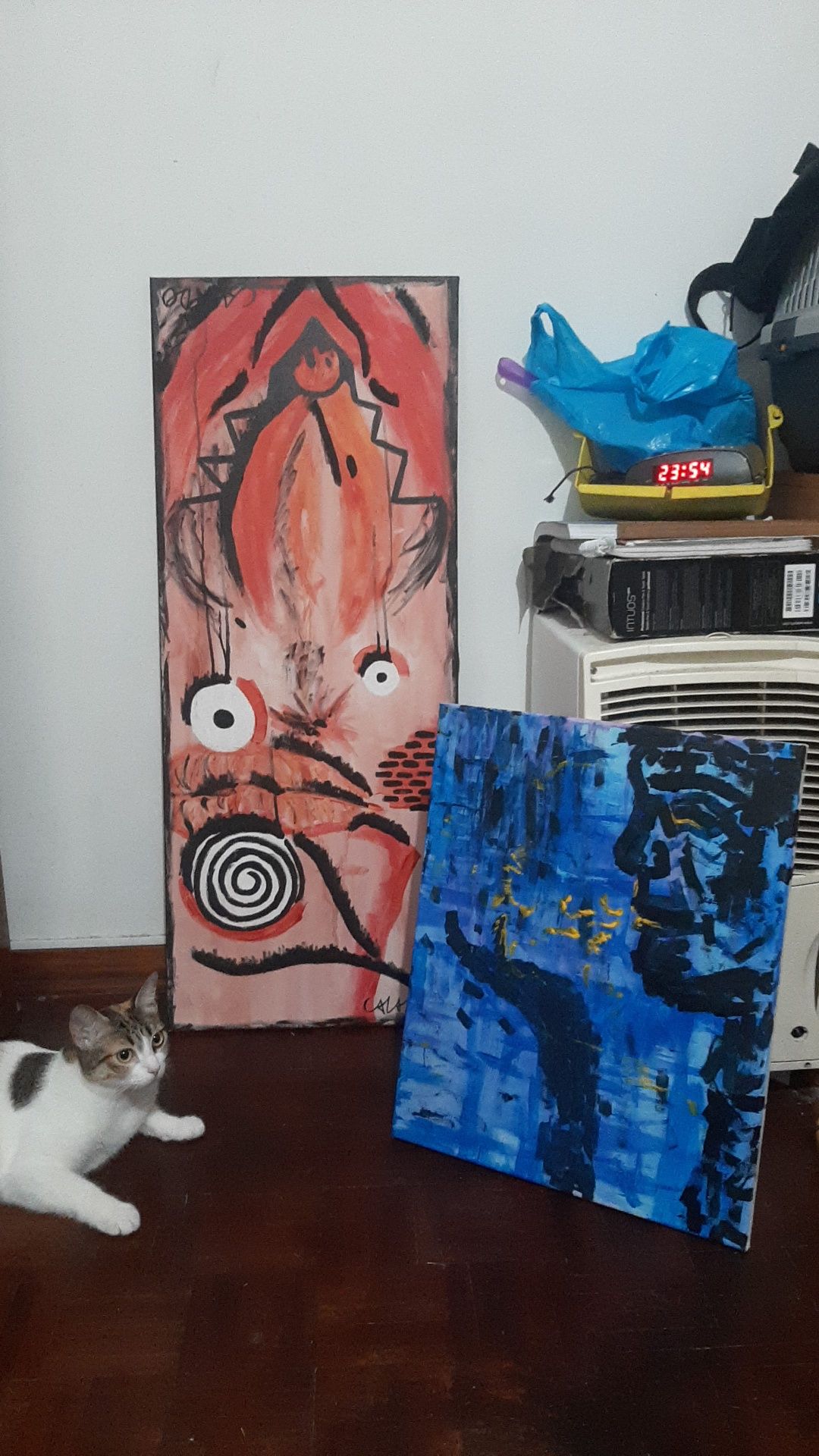 Vendo quadros e desenhos