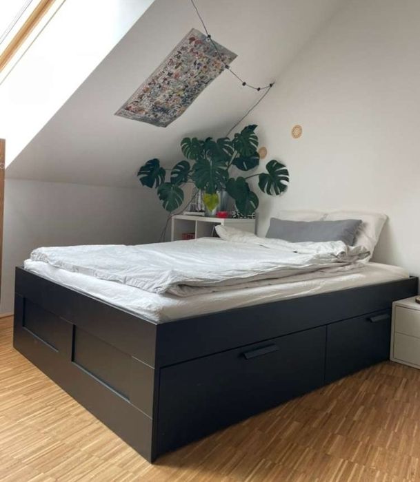 Łóżko Ikea Brimnes+4szuflady+stelaż+materac GRATIS+transport