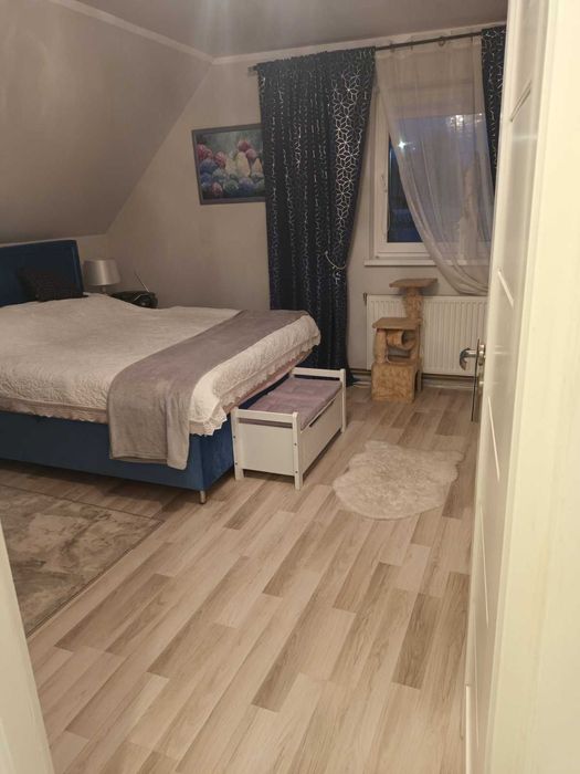 Dom z potencjalem nad jez.Krzemień, pomost, domki ,przestrzeń i spokój