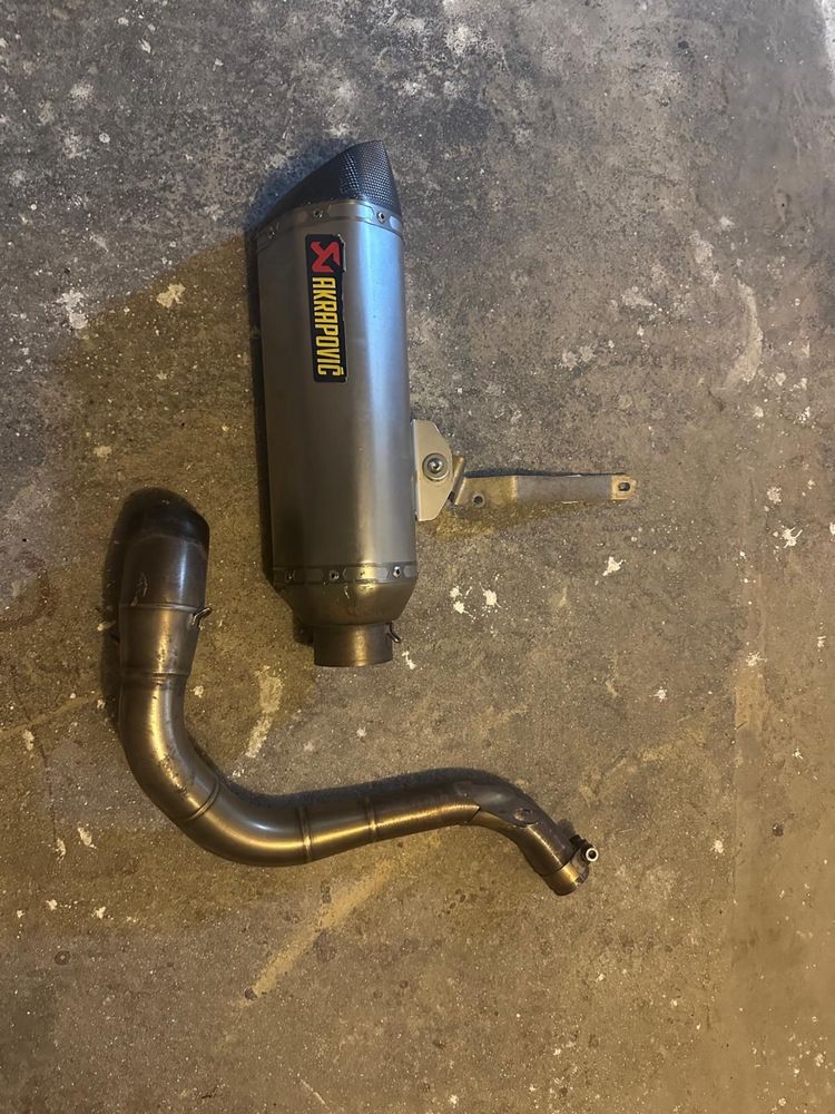 Tłumik wydech ktm duke 125 akrapovic