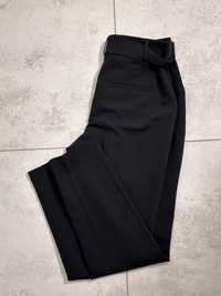 Czarne spodnie damskie L