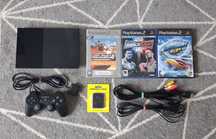Konsola SONY PlayStation 2 Slim PS2 SCPH-90004 Date Code 8D
