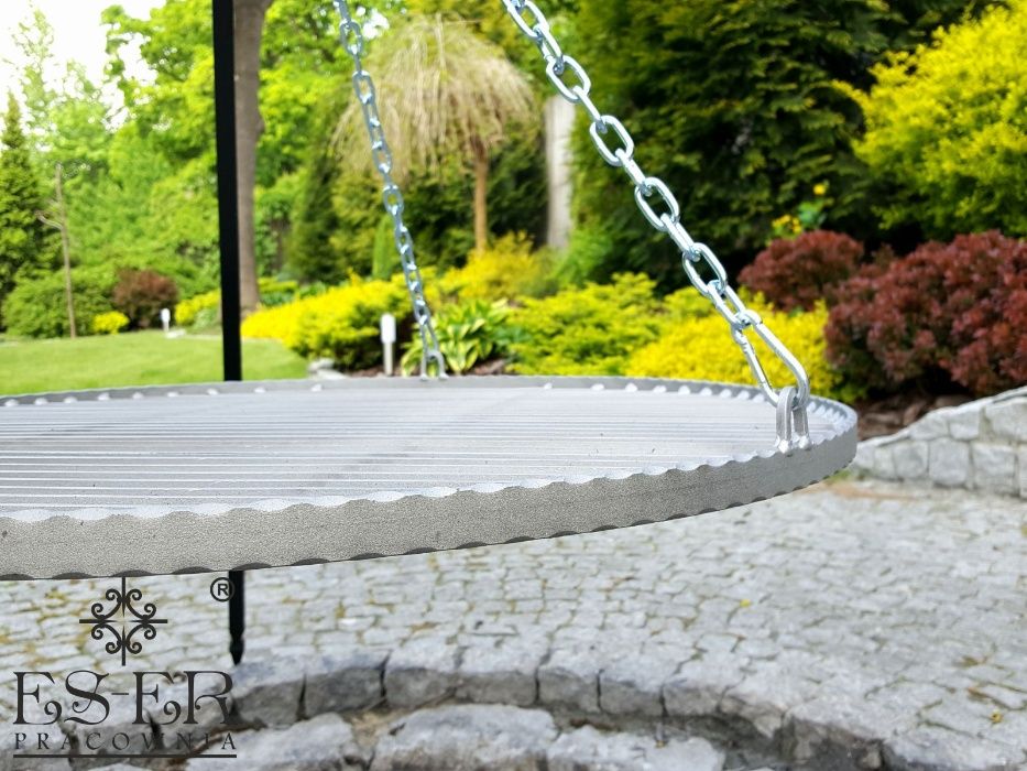 Grill ogniskowy Piotr z rusztem stalowym 70cm ES-ER