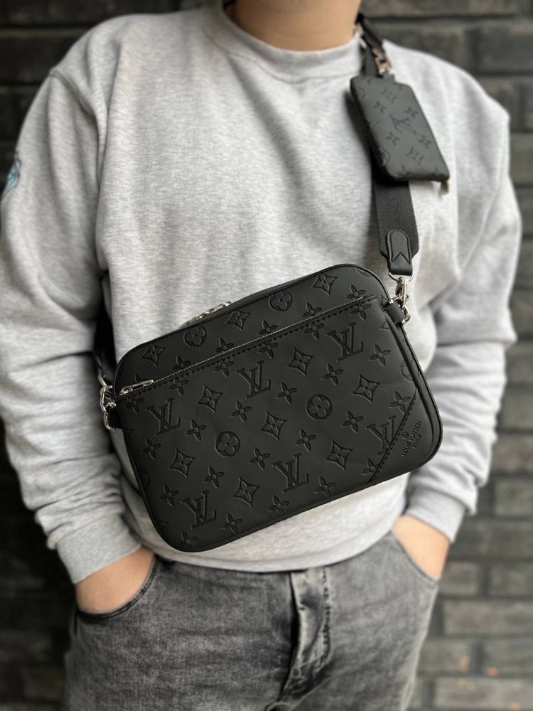 Сумка мужская/ Чоловіча сумка 3в1 Louis Vuitton
