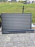 Panel ogrodzeniowy + 3 słupki 80x80 antracyt