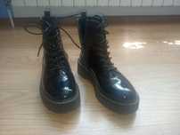 Botki lakierowane glany trapery workery D.Franklin
